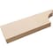 Ekena Millwork 2in. W x 8in. H x 24in. L Yorktown Woodgrain TimberThane Rafter Tail, Primed Tan RFTUR02X08X24YORRCPR - alternate 6